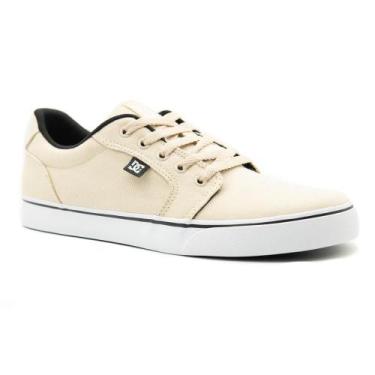 Imagem de Tênis DC Shoes Anvil TX LA SM24 Masculino Sand/Black/White, 43, Harves