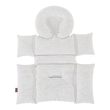 Imagem de Redutor de Bebê Conforto e Carrinho Linho Premium Batistela Baby, Bege