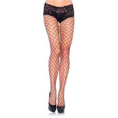 Imagem de Meia-Calça Arrastão Leg Avenue 1278 Caleçon, Vermelho, ÚNICO