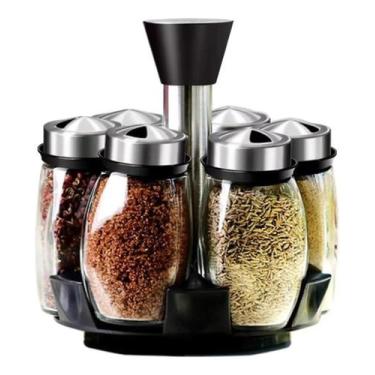 Imagem de Porta Condimentos 6Pcs 360 De Rotatividade Spice
