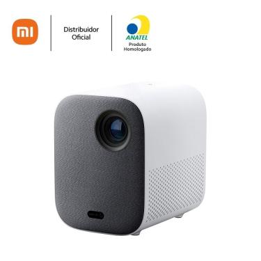 Imagem de Projetor Inteligente Xiaomi Versão 2 para Filmes e Séries Full HD 120" com Chromecast e Android TV Branco