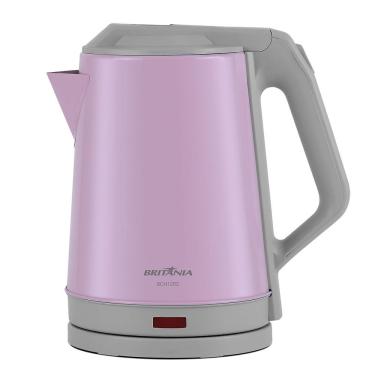 Imagem de Chaleira Elétrica Britânia BCH12RS 1,9L Aço Inox Rosa com Desligamento Automático 110V