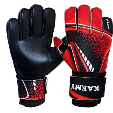 Imagem de Luva Goleiro Kaemy Profissional Adulto - K141, Vermelho, 10
