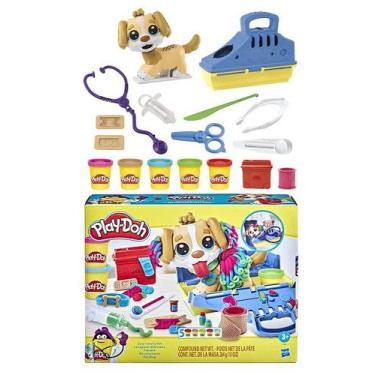 Imagem de Conjunto Massinha de Modelar Play-Doh Kit Pet Shop - Hasbro - F3639