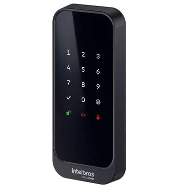 Imagem de Fechadura Digital de Sobrepor FD 1000 D por Senha Touch Residencial Preto Intelbras