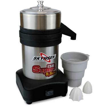Imagem de Extrator de Sucos Inox Esb Super-N 0,5CV 530W Bivolt Profissional para Laranja e Limão Skymsen