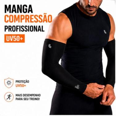 Imagem de Par Manguito Esportivo Original Lupo Proteção Solar Térmico UV 50 Vôle