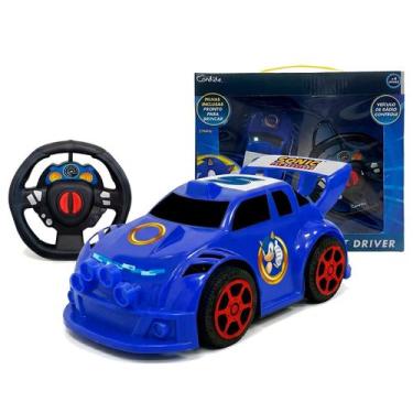 Imagem de Veículo Smart Driver Sonic The Hedgehog Carrinho De Controle Remoto In