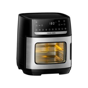 Imagem de Air Fryer Forno Philips Walita 12L com Visor AI551, Preto, 220V