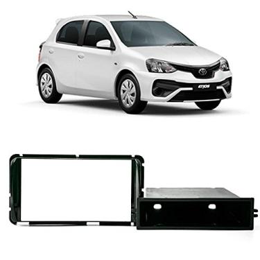 Imagem de Moldura 2 din 1 din Etios 2013 a 2020 Black Pianno Expex - EPX 275 - JP