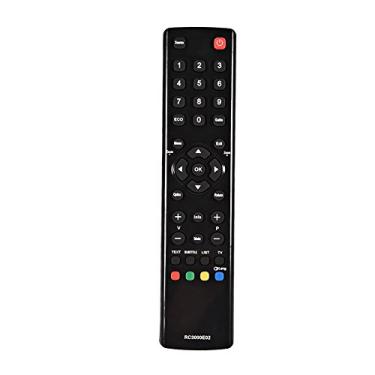 Imagem de Controle remoto universal para TV, substituição de controle remoto preto para TCL RC3000E02 TV