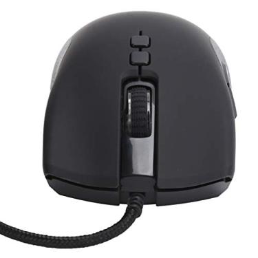 Imagem de Mouse para jogos, iluminação RGB Mouse Plug and Play com design ergonômico para jogos