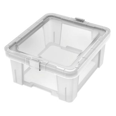 Imagem de Caixa Organizadora em Polipropileno Tramontina Office 92550/011 com Tampa – 17 L