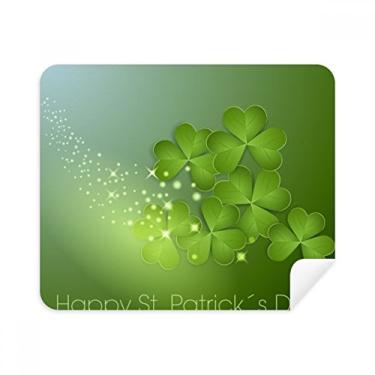 Imagem de Pano de limpeza de tela Four Star Ireland St. Patrick's Day, 2 peças de tecido de camurça