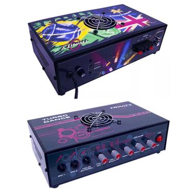 Imagem de Amplificador de Mesa Trinity Turbo Dance 5.1 300W RMS 2 Canais - Ideal Para Som de Igrejas Lojas Casa
