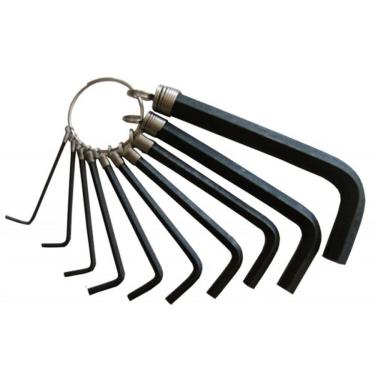 Imagem de Jogo De Chave Allen de 1mm A 10mm Com 10 Peças Canoas