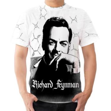 Imagem de Camiseta Camisa Richard Feynman Físico Cientista Matemático - Estilo K