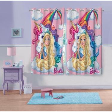 Jogo De Cama Barbie Menina Reinos Magicos Infantil 2 Peças Lepper