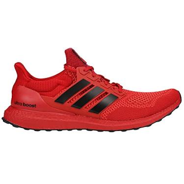Imagem de adidas Mens Ultraboost Running Sneakers Shoes - Red - Size 7.5 M