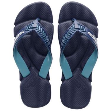 Imagem de Chinelo Havaianas Power 2.0 Masculino Marinho E Azul Náutico