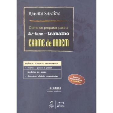 Imagem de Exame De Ordem 2ª Fase - Trabalho - 5ª Ed