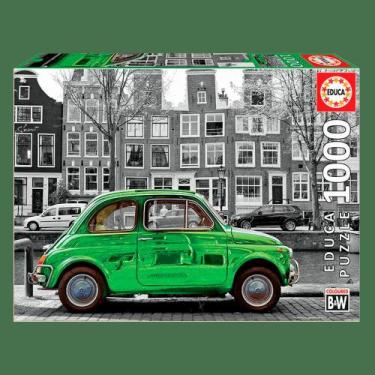 Imagem de Puzzle 1000 Peças Carro Em Amsterdam - Educa - Importado - Grow