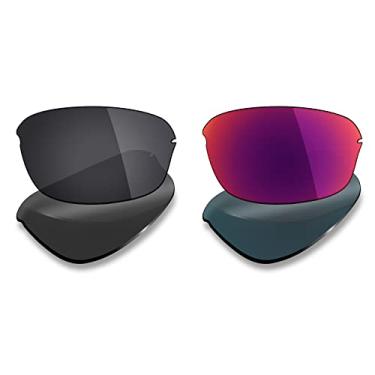 Imagem de Mryok 2 pares de lentes polarizadas de substituição para óculos de sol Oakley Half Wire 2.0 – Opções