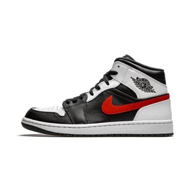 Imagem de Nike Sapatos de basquete masculinos, preto Chile vermelho branco, 38, Preto, Chile, Vermelho, Branco