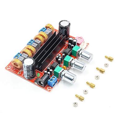 Imagem de HiLetgo Tpa3116D2 50W x 2+100W 2.1 Canais Amplificador Amplificador de Potência de Áudio Digital Subwoofer