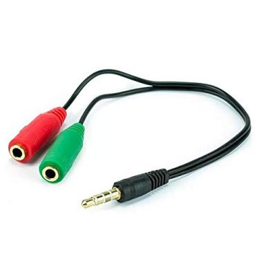Imagem de Cabo p3 para fone e micro fone Fêmea