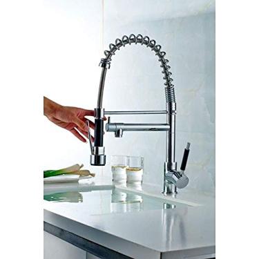 Imagem de Torneira Cozinha Gourmet Misturador Monocomando Original Luxo 49 Cm CROMADO