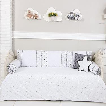 Imagem de Biramar Baby Sofá Cama 8 Peças New York Mini Triângulo Colorido Colorido