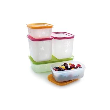 Imagem de Tupperware Congelar It Starter Set 2X 1,9 Cup, 2X 4,6 Cup, 1x 4,2 Cup