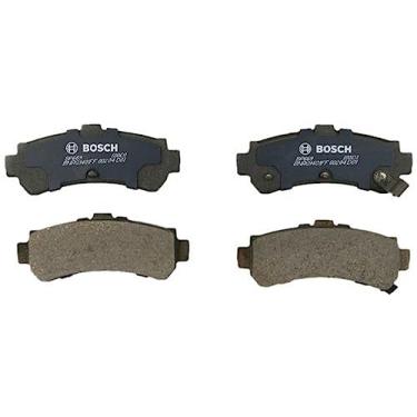 Imagem de Conjunto de pastilhas de freio a disco orgânico premium BOSCH BP669 QuietCast - Compatível com Nissan 200SX, Sentra; TRASEIRA