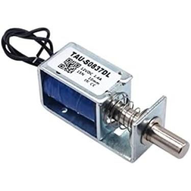 Imagem de Solenóide 1Pc TAU-S0837DL DC 6V 12V 24V Fechaduras Elétricas Eletroímã Curso 10mm Fechadura Magnética Para A Válvula De Fechadura Da Porta Do Armário,S0837dl D 12v 15n,YUYANAIAI