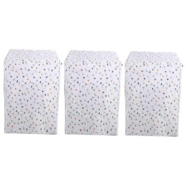 Imagem de Uonlytech 3 Pçs Capa À Prova Dwaterproof Água Capa Da Máquina De Lavar Roupa Capa Do Sofá Totalmente Automático