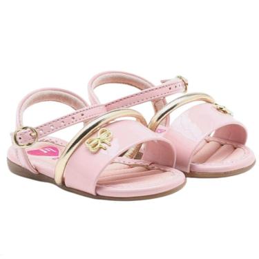 Imagem de Molekinha Sandalia Verniz Premium Rosa