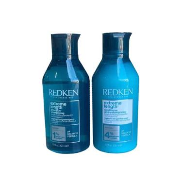 Imagem de Kit Redken Extreme Length Shampoo 300ml+Condicionador 300ml