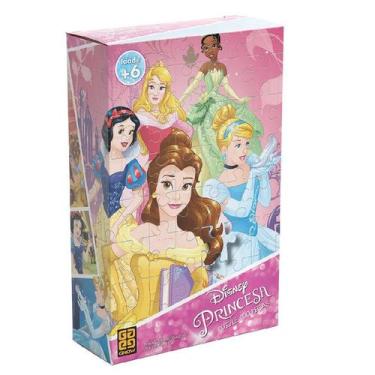 Imagem de Puzzle 100 Peças Disney Princesas - Grow