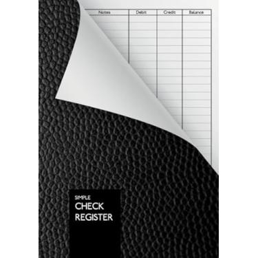 Imagem de Simple Check Register: DIN A5 | Check Log Book | Debit Card Ledger | 110 Pages | Durable Softcover [Paperback] Smith, Daisy
