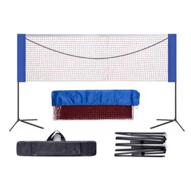 Imagem de Rede De Badminton Dobrável, Redes Leves De Vôlei Pickleball Com Suporte, Para Parque De Ginástica Ao Ar Livre, Fácil De Instalar (Size : 4.1m/14ft)