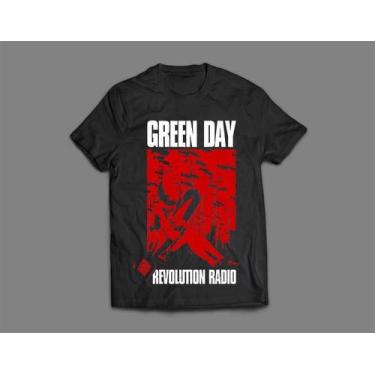 Imagem de Camiseta / Camisa Feminina Green Day 2 Revolution Radio - Ultraviolenc