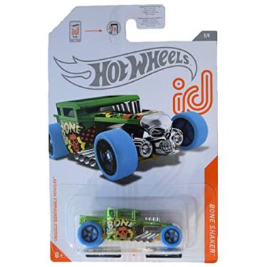Imagem de Hot Wheels Chase ID Bone Shaker, [Green] 5/8