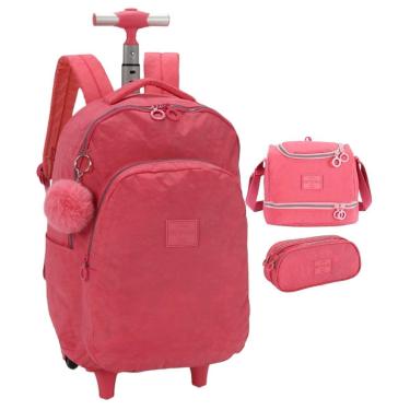 Imagem de Kit Mochila de Rodinha Luxcel Up4you - 47152-Feminino