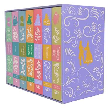 Imagem de Jane Austen: The Complete 7 Books Hardcover Books Boxed Set (Emma, Pride and Prejudice, Persuasion, Sanditon and Other Tales, Northanger Abbey, Sense and Sensibility & Mansfield)