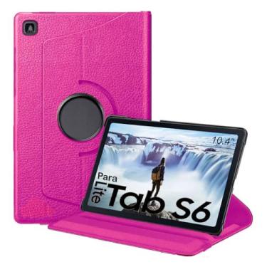 Imagem de CAPA CASE PARA TABLET SAMSUNG GALAXY TAB S6 LITE10.4" Sm-P619 Sm-P610 Sm-P615 ANO 2020/2022- ALAMO (ROSA)