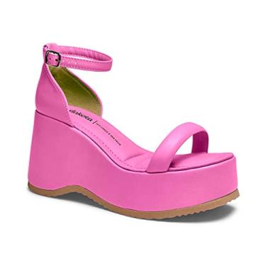Imagem de Sandália Plataforma Feminina Dakota Rosa