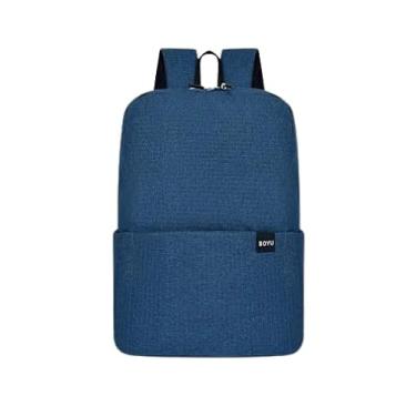 Imagem de Mochila Unissex Para Escola Trabalho e Viagens Ideal para Notebook e Faculdade Masculina Feminina (azul)
