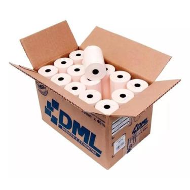 Imagem de Kit 30 Bobina Térmica P/ Cupom Fiscal Não Fiscal Pdv 80x40 Branca - Th