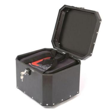 Imagem de Baú Traseiro para Moto 44l Com Base Universal E Bolsa Interna Lb Roads